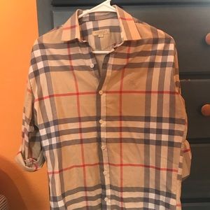 Burberry Men’s Slim Fit Shirt - Small